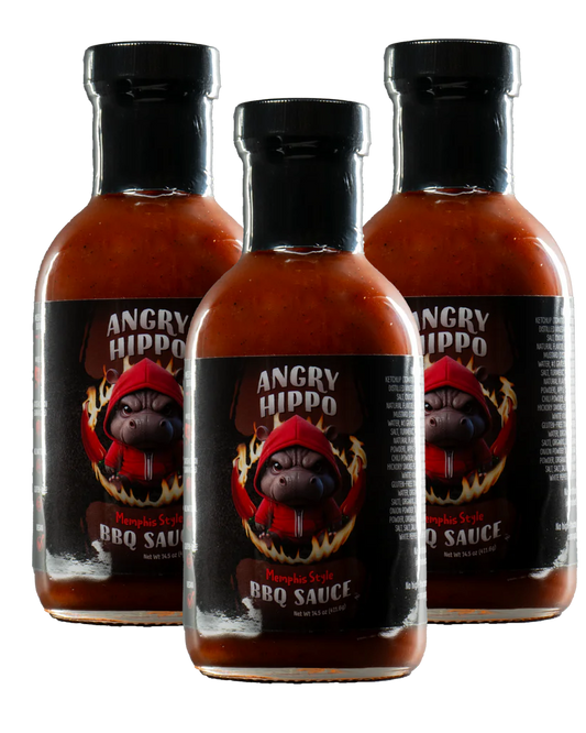 3 Pack Gourmet Memphis Style BBQ Sauce