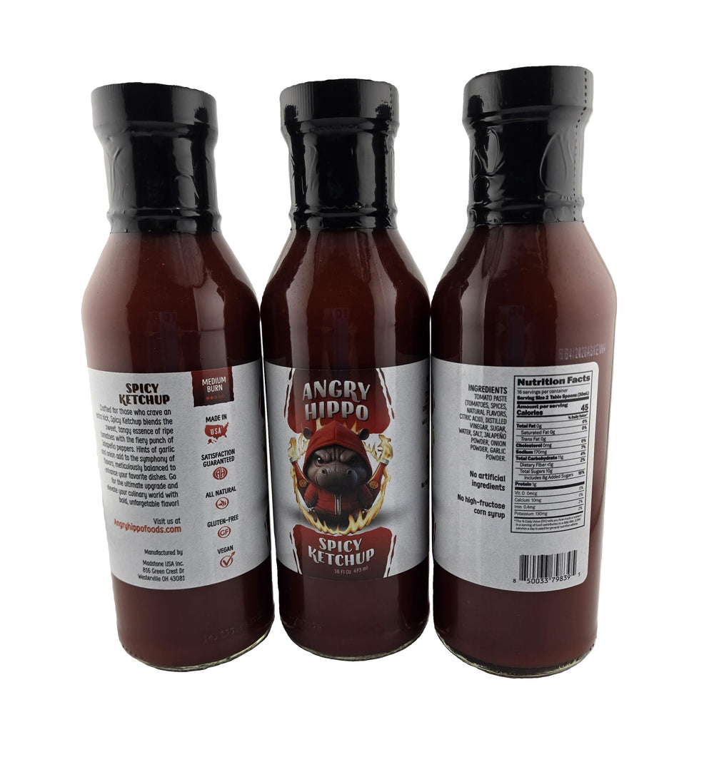 3 Pack Gourmet Spicy Ketchup