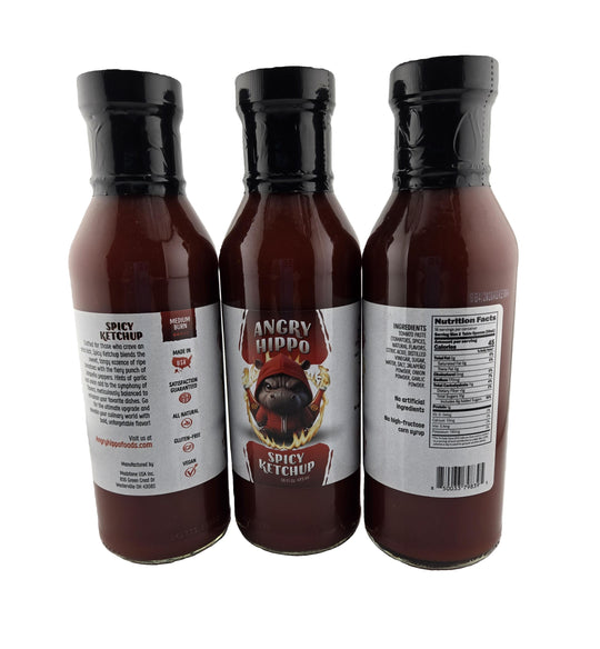 3 Pack Gourmet Spicy Ketchup