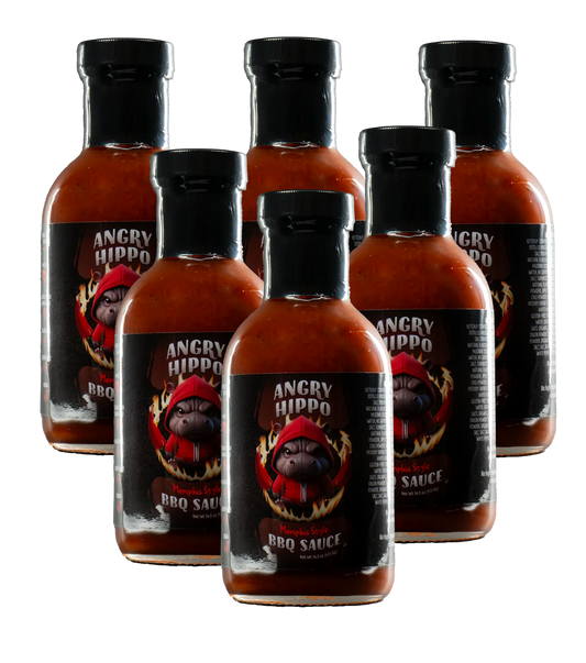 6 Pack Gourmet Memphis Style BBQ Sauce