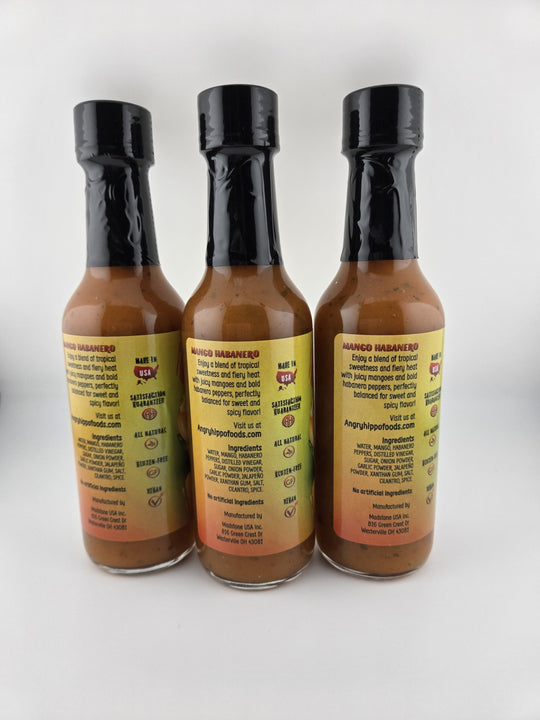 Mango Habanero Hot Sauce 3-pack